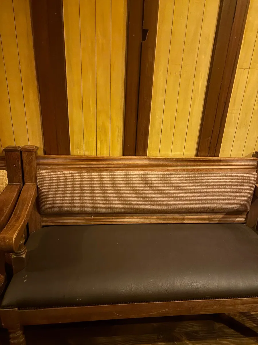 3 pub bar Bench seating - Image 4