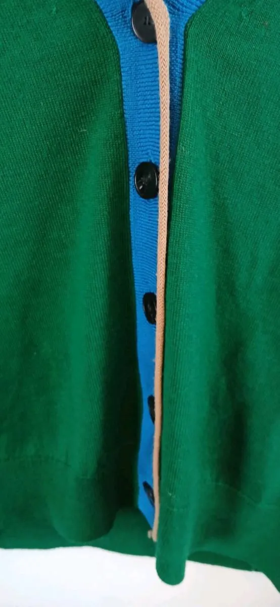 Jigsaw Green Cardigan - Image 3
