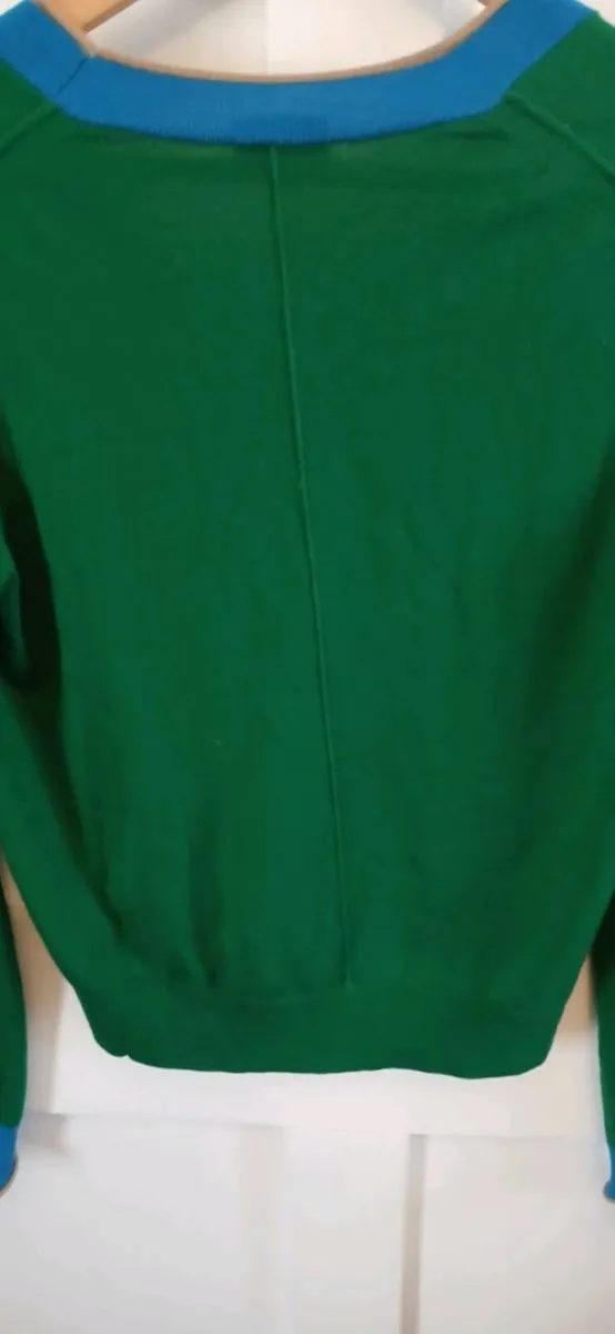Jigsaw Green Cardigan - Image 4
