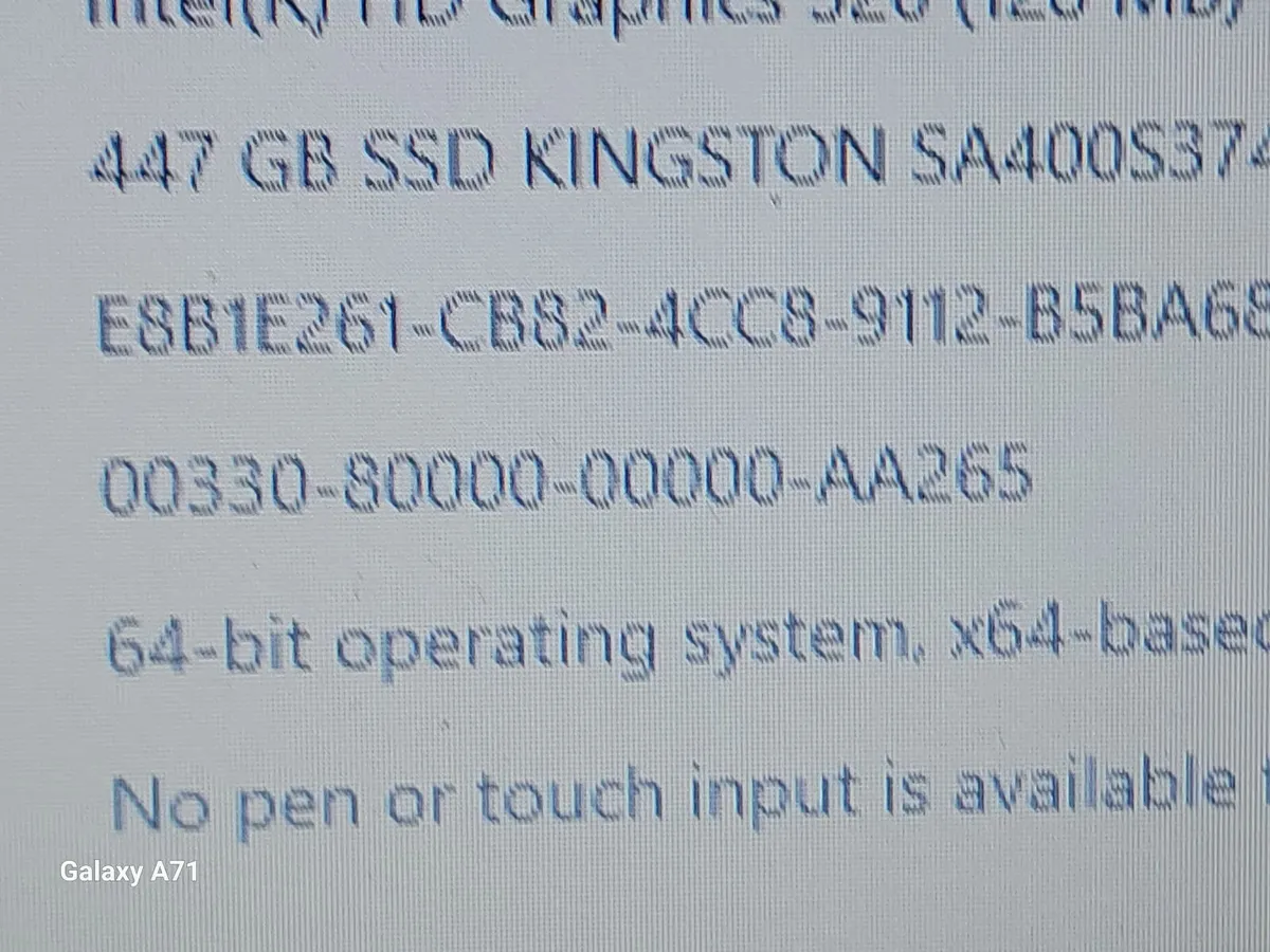 Dell Latitude E5570, 8GB Ram, 500GB SSD, Wins 10 P - Image 2
