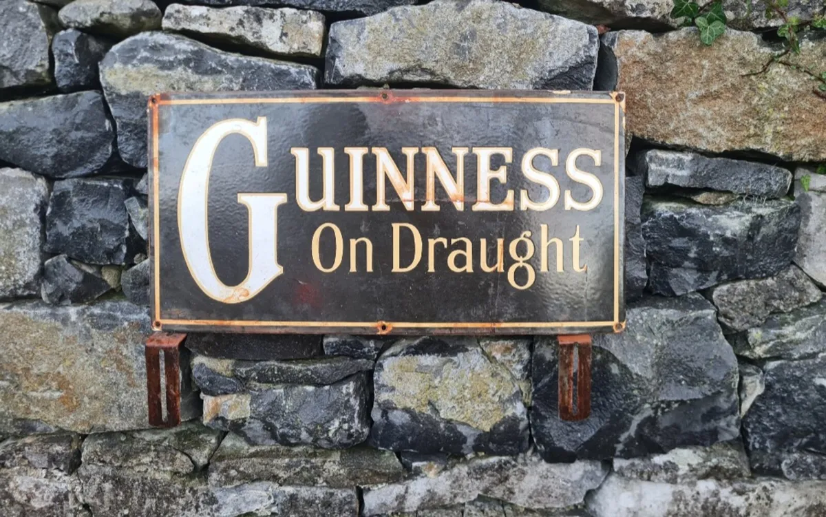 Guinness   enamel sign - Image 3