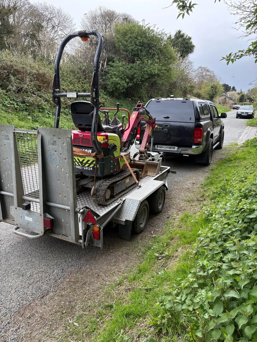 Ifor Williams 9 x 4 plant trailer for sale. - Image 1