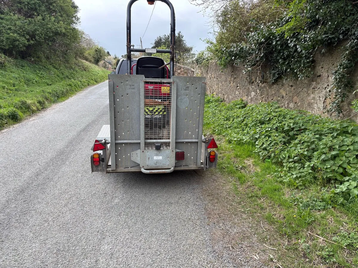 Ifor Williams 9 x 4 plant trailer for sale. - Image 2