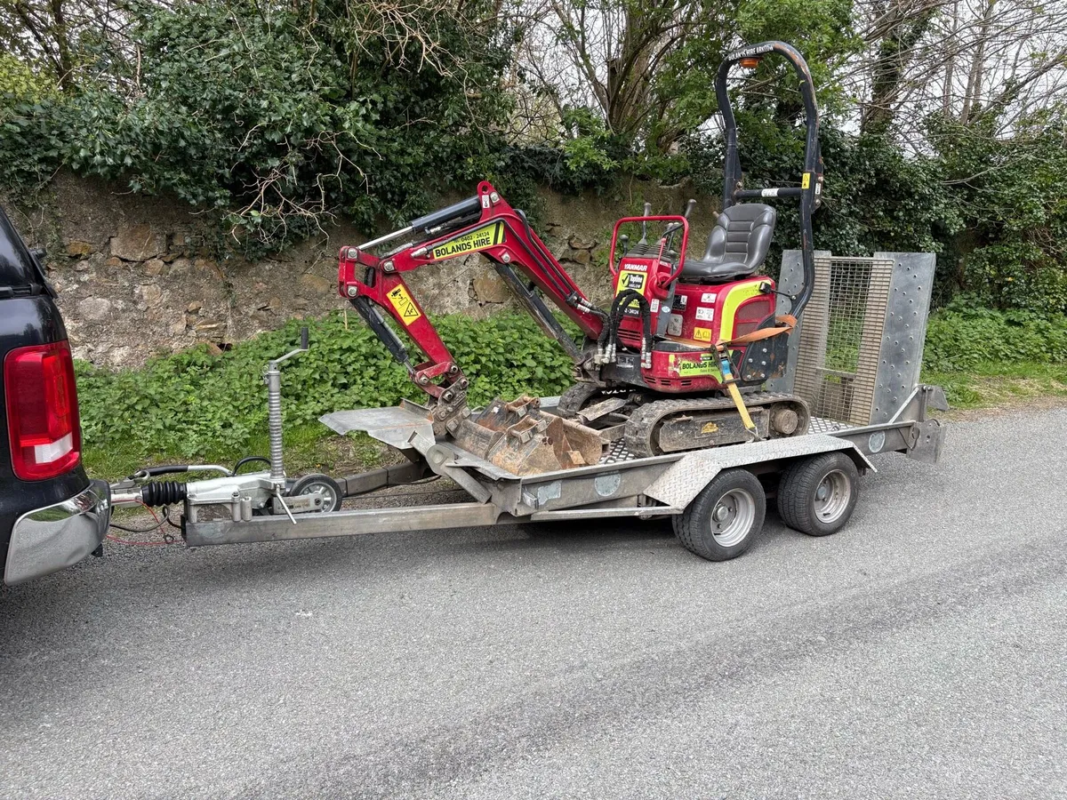 Ifor Williams 9 x 4 plant trailer for sale. - Image 3