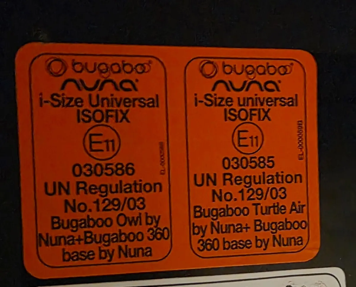 Bugaboo Nuna 360 ISOFIX BASE - Image 3