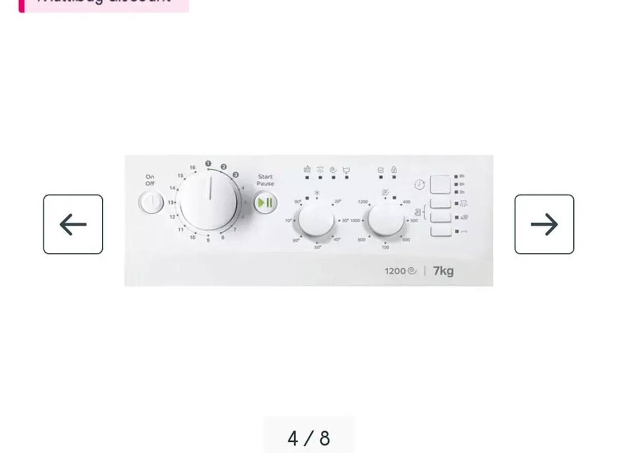 Indesit Washer - Brand New - 35% Cheaper - Image 2
