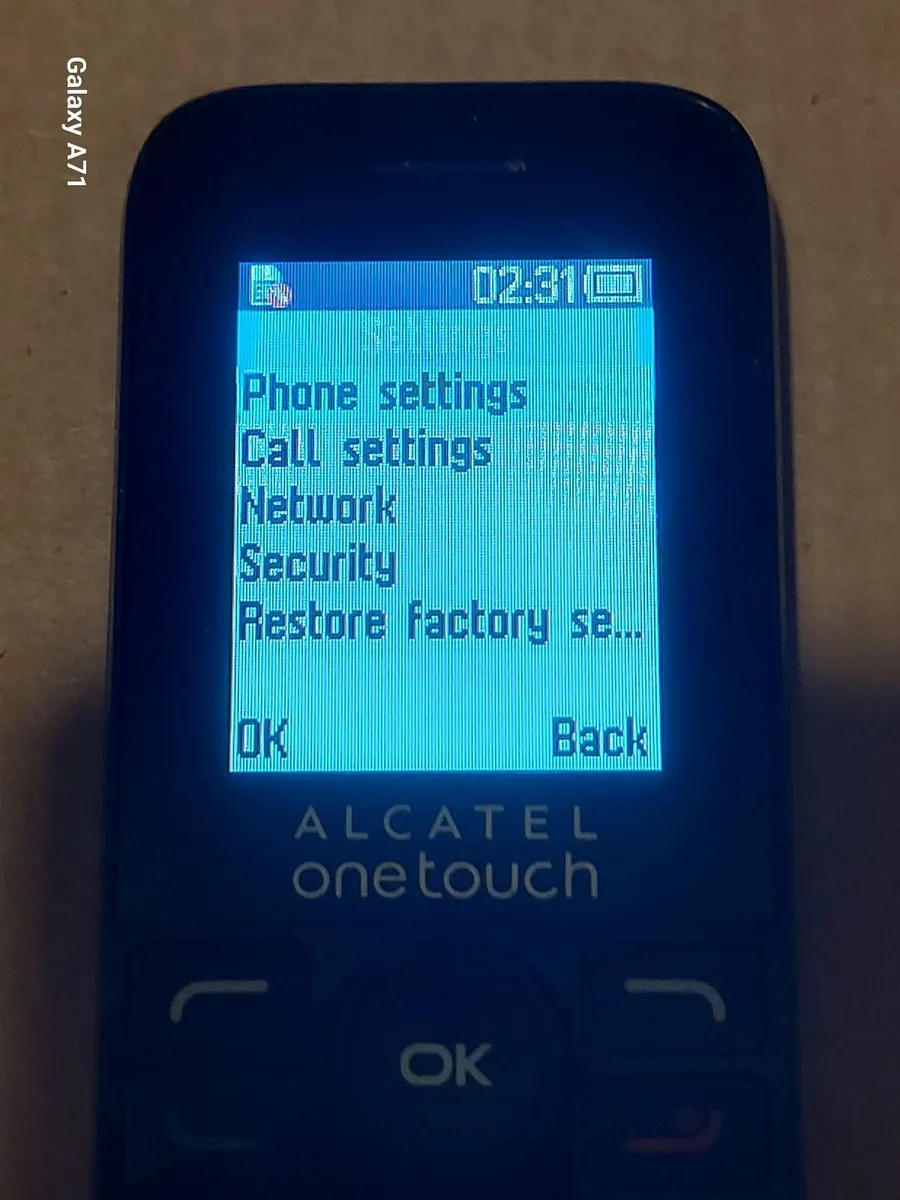 Alcatel OneTouch mobile phone, Tesco Network - Image 2