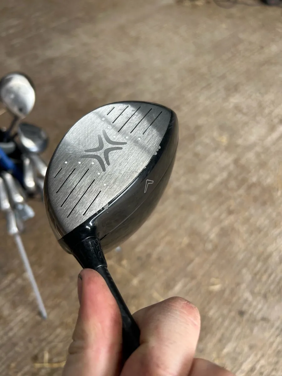Golf clubs and bag - Image 4