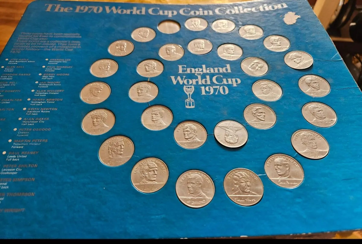 Esso World Cup 1970 Coins - Image 3