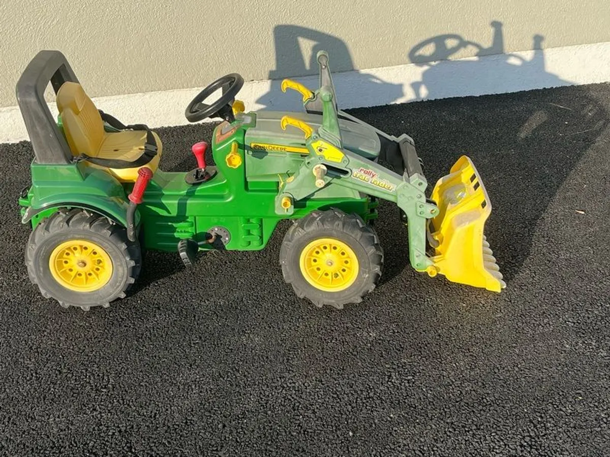 john deere peddle tractor - Image 1