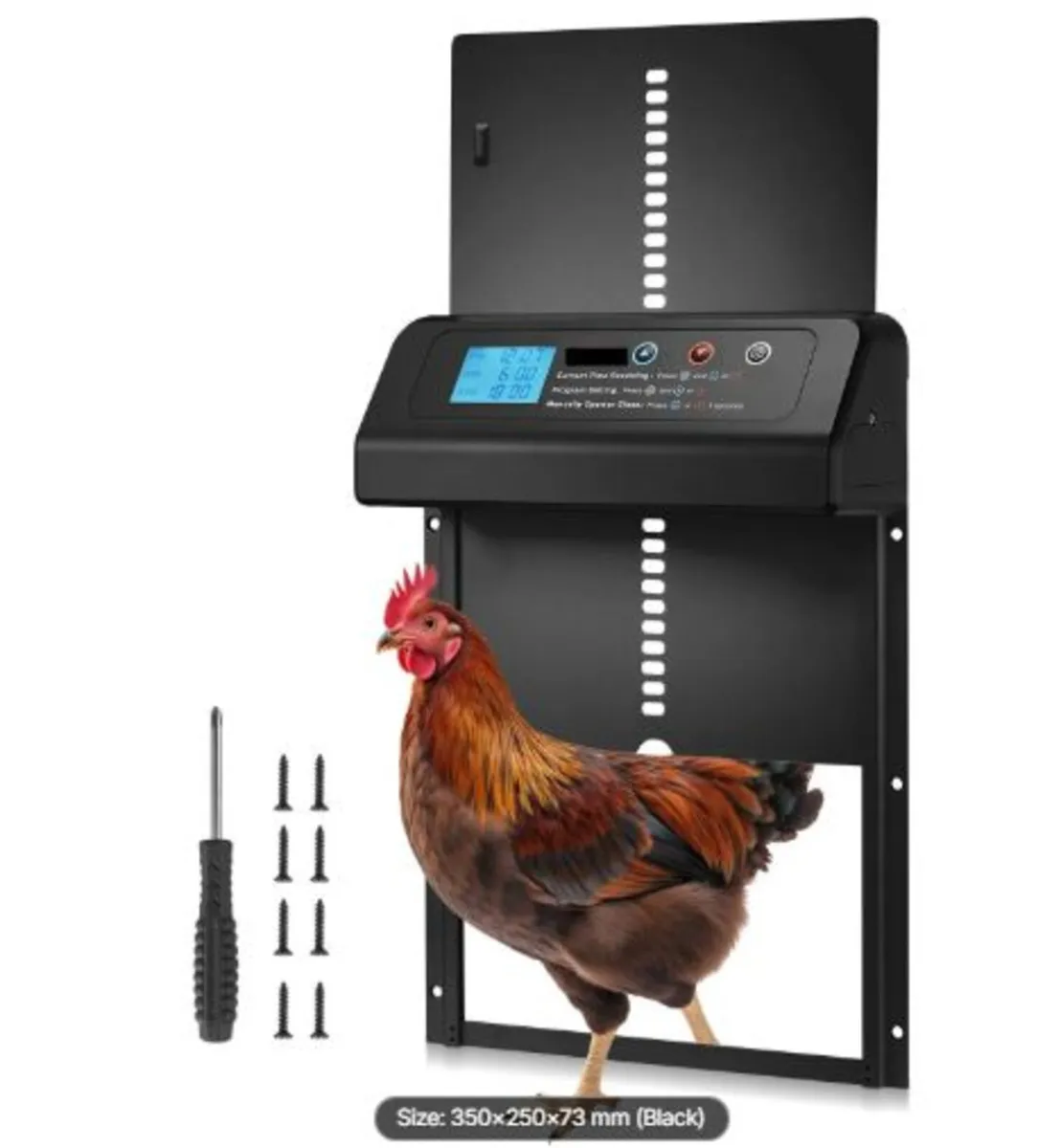 Automatic Chicken Coop Door, Battery Powered - Image 1