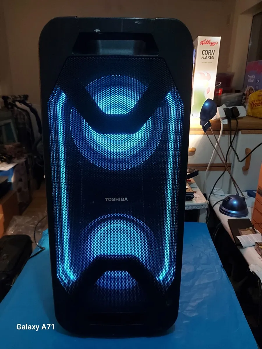 TOSHIBA Portable Sound PA System, Party Speaker - Image 1