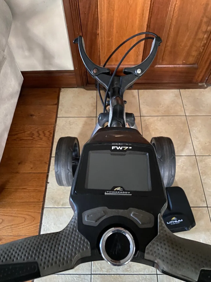 POWAKADDY FW7s Electric Trolley Immaculate - Image 4