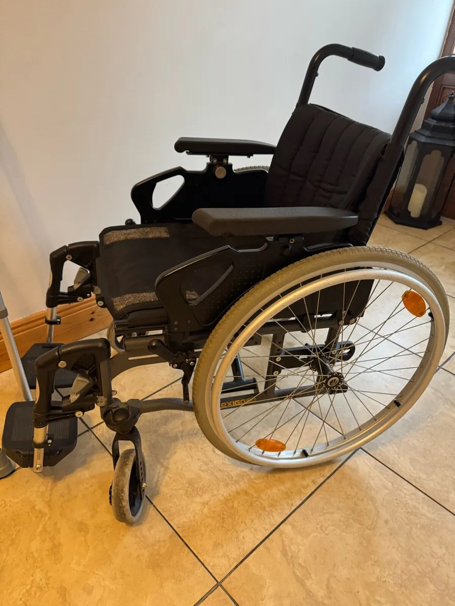 wheelchair and crutches - Image 2