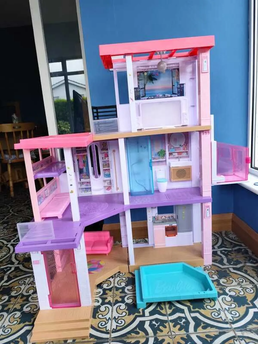 Barbie Dream House, 20+ Dolls, Campervan, Car, Moped , Wardrobe - Image 1
