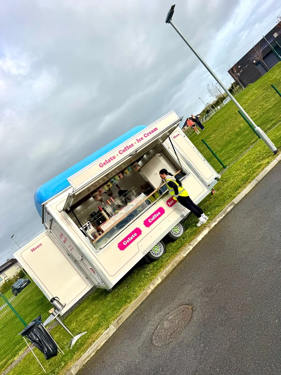 Ice cream/coffee/gelato trailer - Image 1