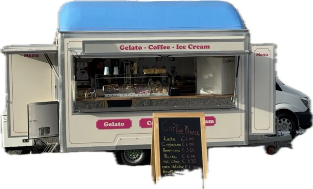 Ice cream/coffee/gelato trailer - Image 3