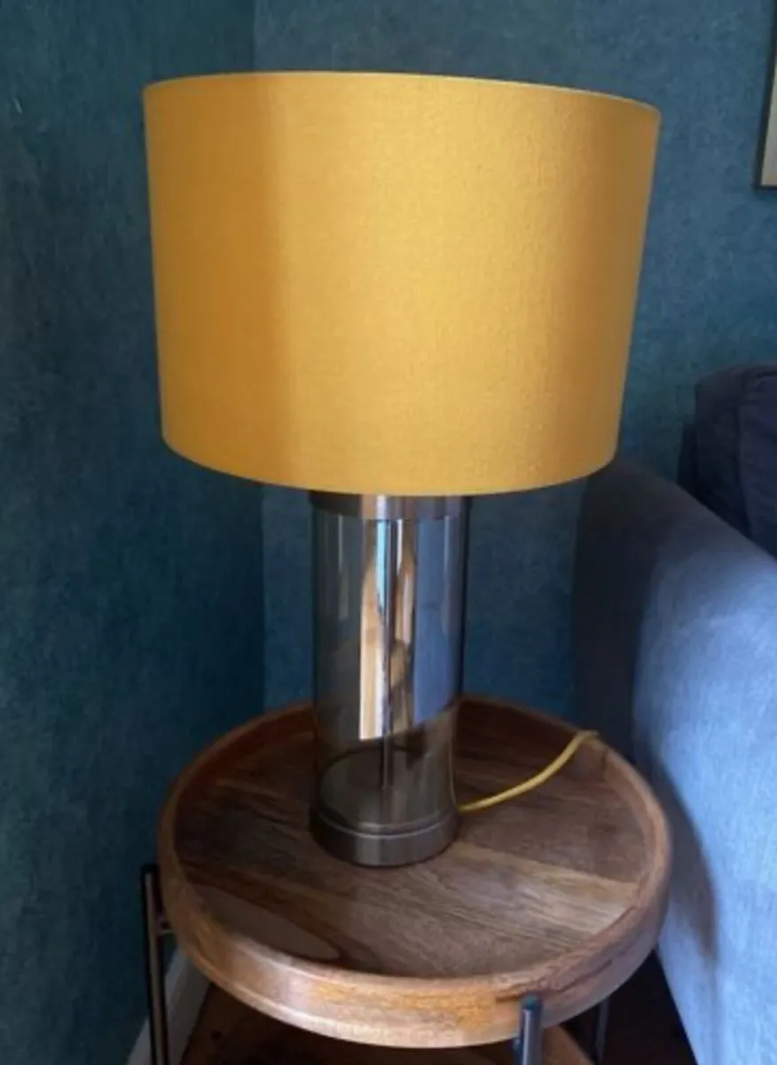 Lamp - Satin Nickel/Ochre- Woodies - Image 2