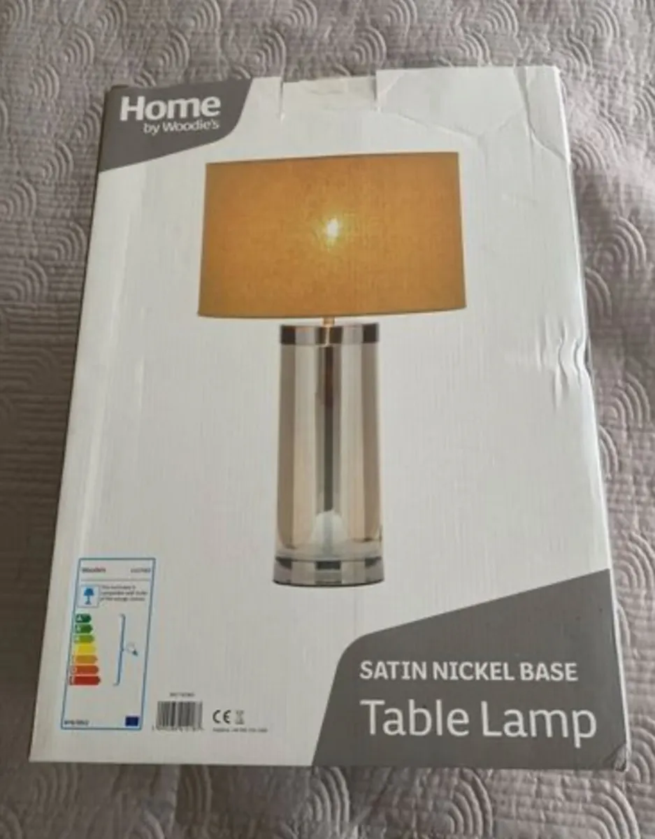 Lamp - Satin Nickel/Ochre- Woodies - Image 4