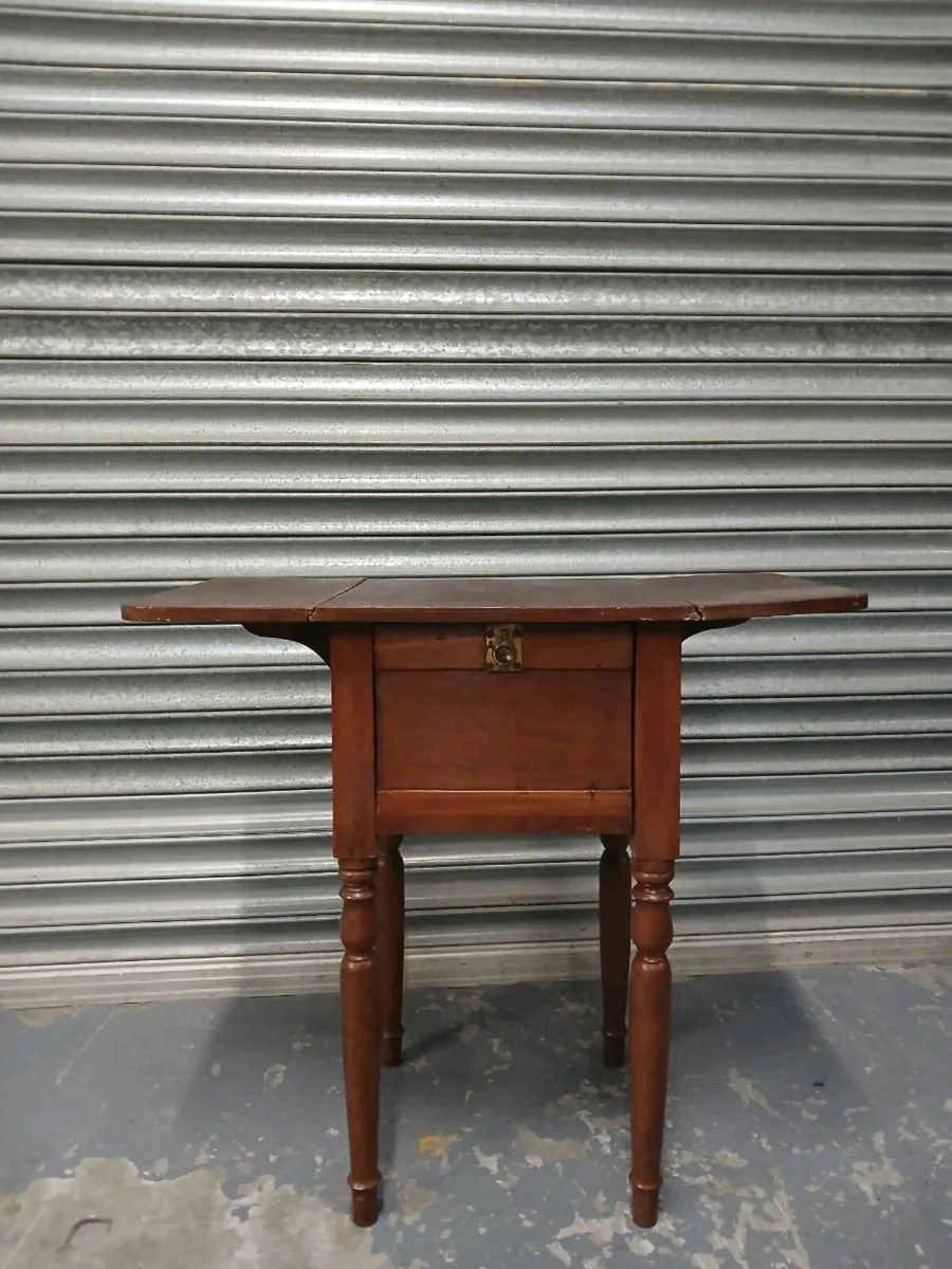 19th Century Victorian drop leaf table - Image 3