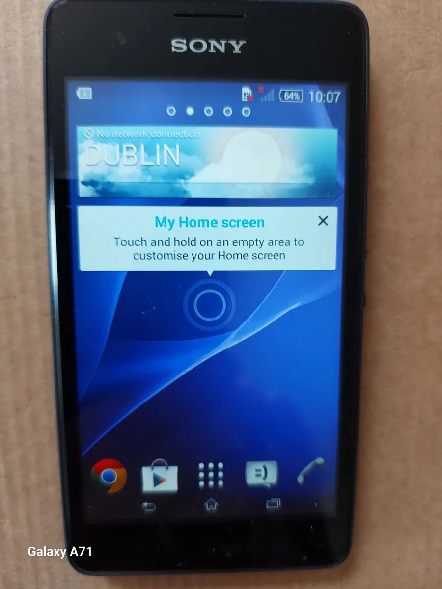 Sony Xperia E1 Mobile Phone, Model D2005, - Image 2
