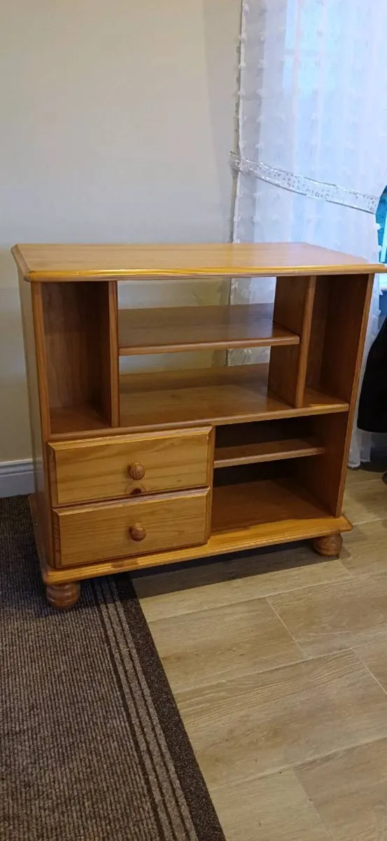 Solid pine TV unit - Image 2