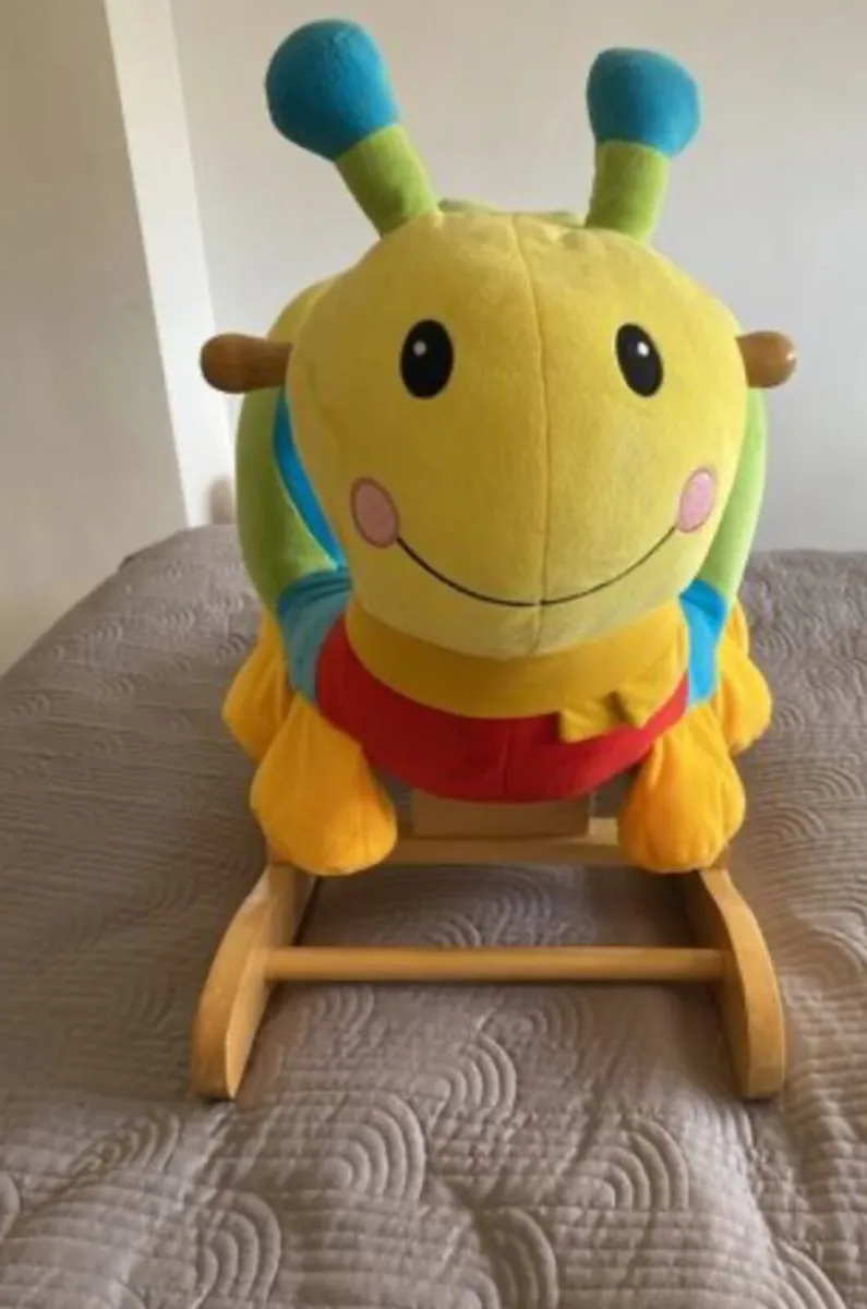 Baby Rocking Animal Caterpillar - Image 1