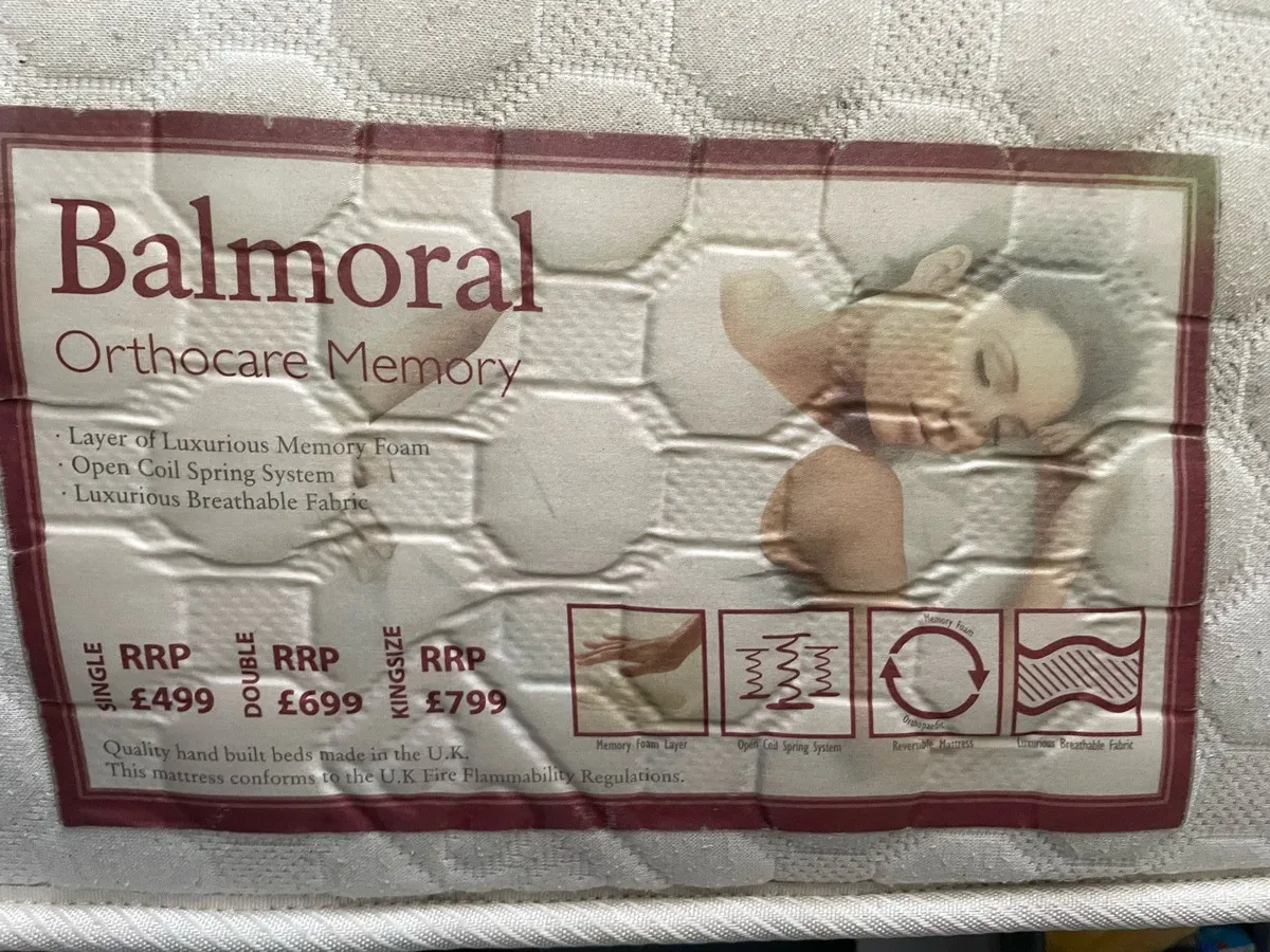 Double bed mattress 60€ now 50€ ono - Image 1