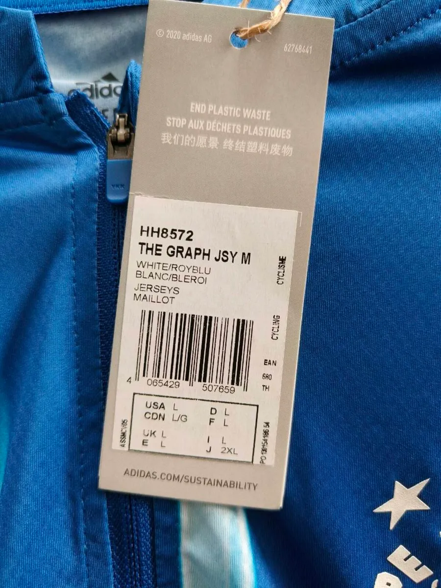 Adidas cycling jersey L New - Image 3