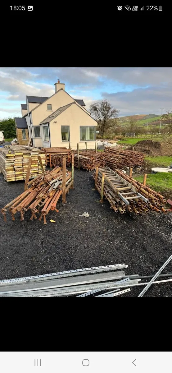 Scaffolding for self build 690 peices total - Image 2