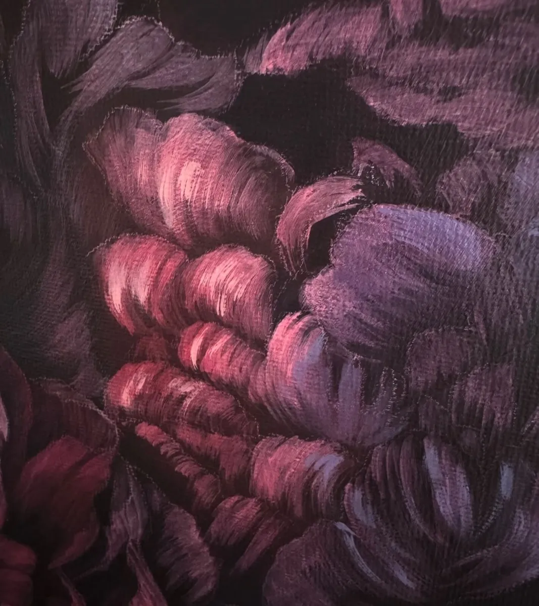 Original Peony Oil Painting | Floral Wall Art - Image 2