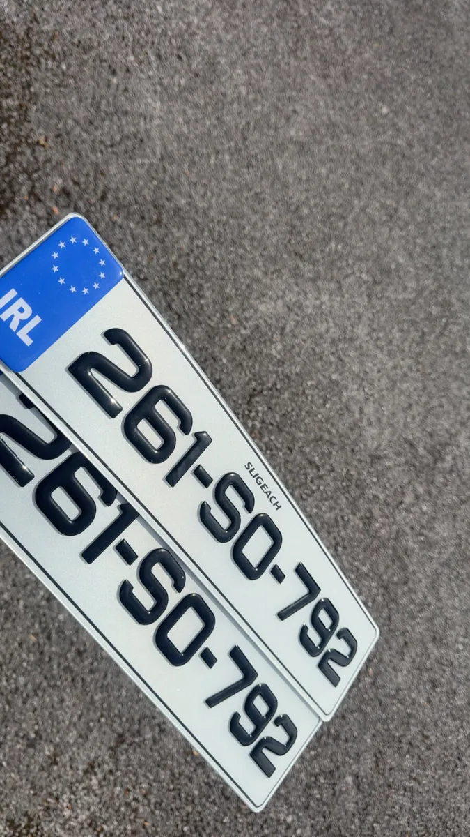 Ultimate gel number plates delivered - Image 4