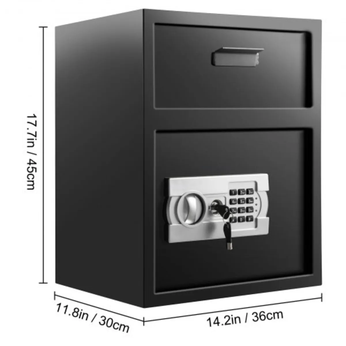 Digital Depository Safe 48 L Electronic Code Lock, - Image 3