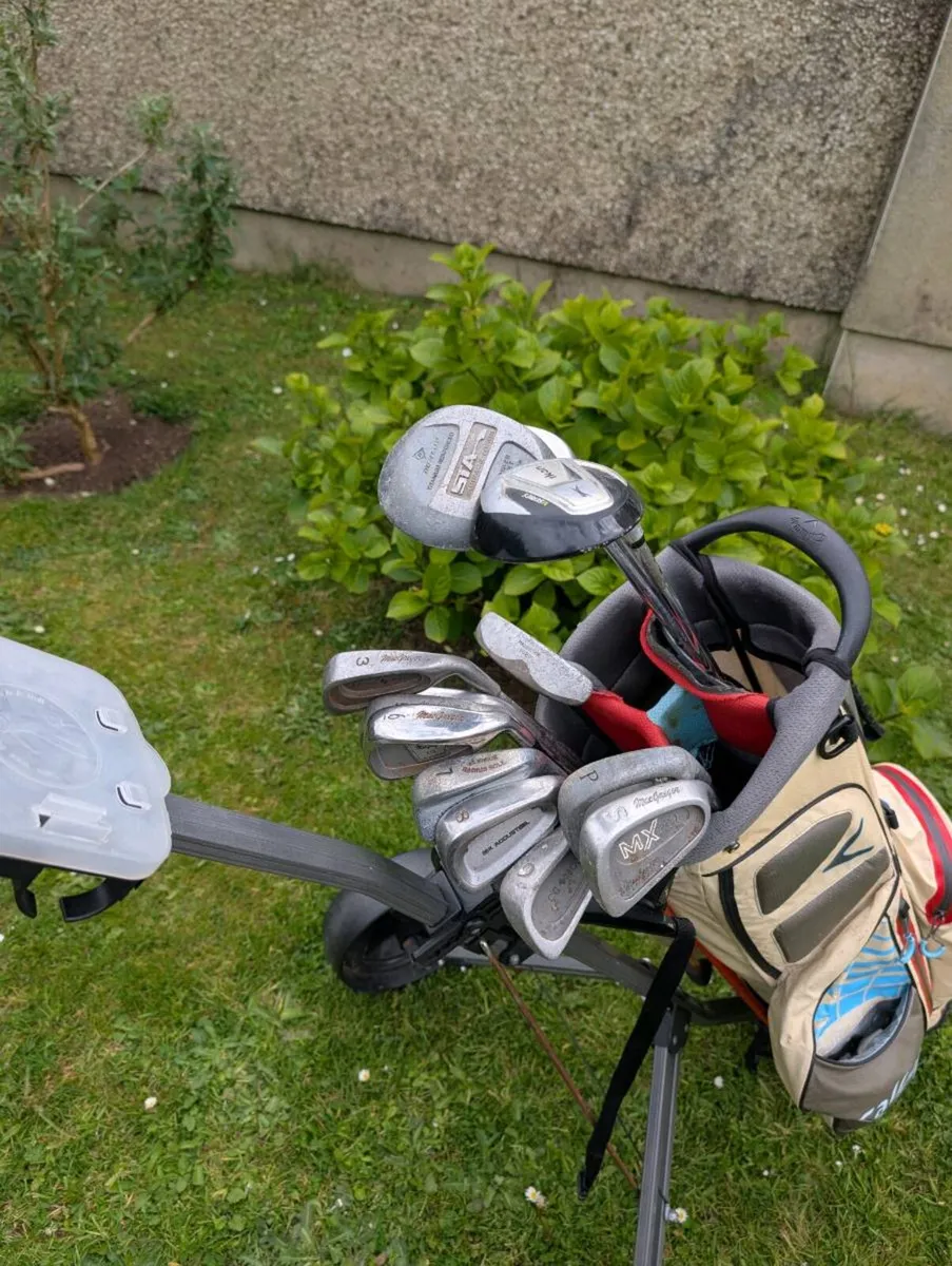 Set of Golf clubs & trolley first come first serve - Image 2
