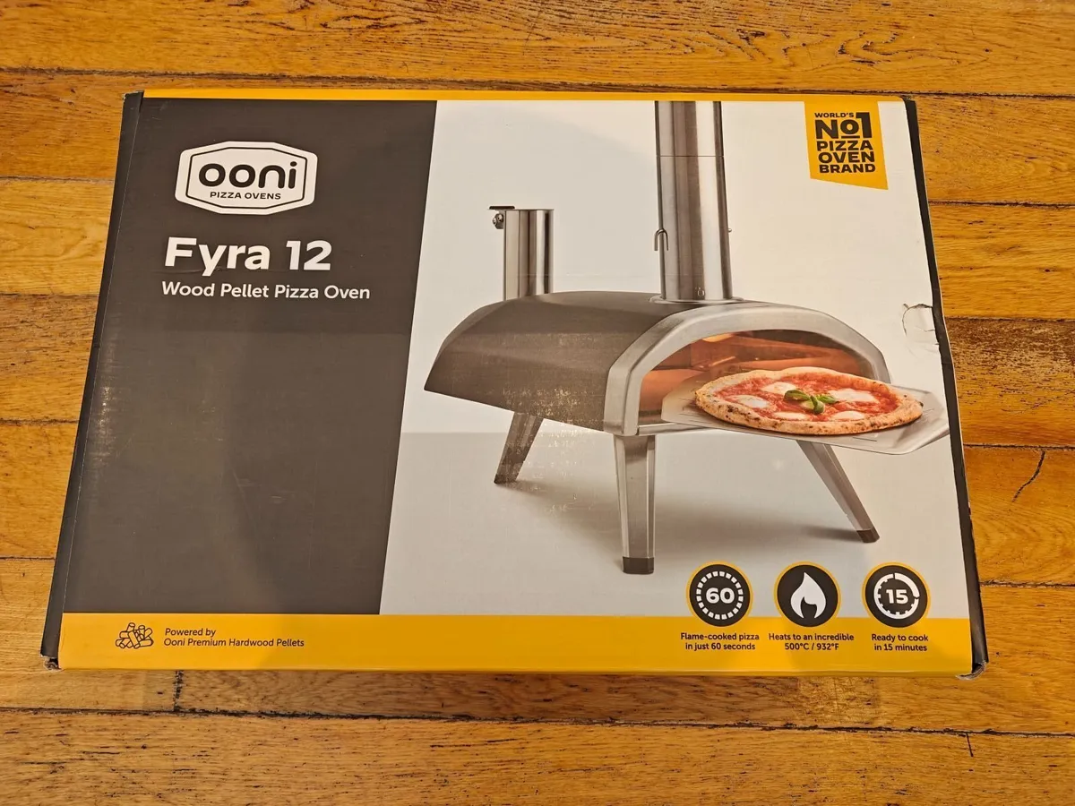BRAND NEW Ooni Fyra 12 Pizza Oven + 2 Bags Pellets - Image 1