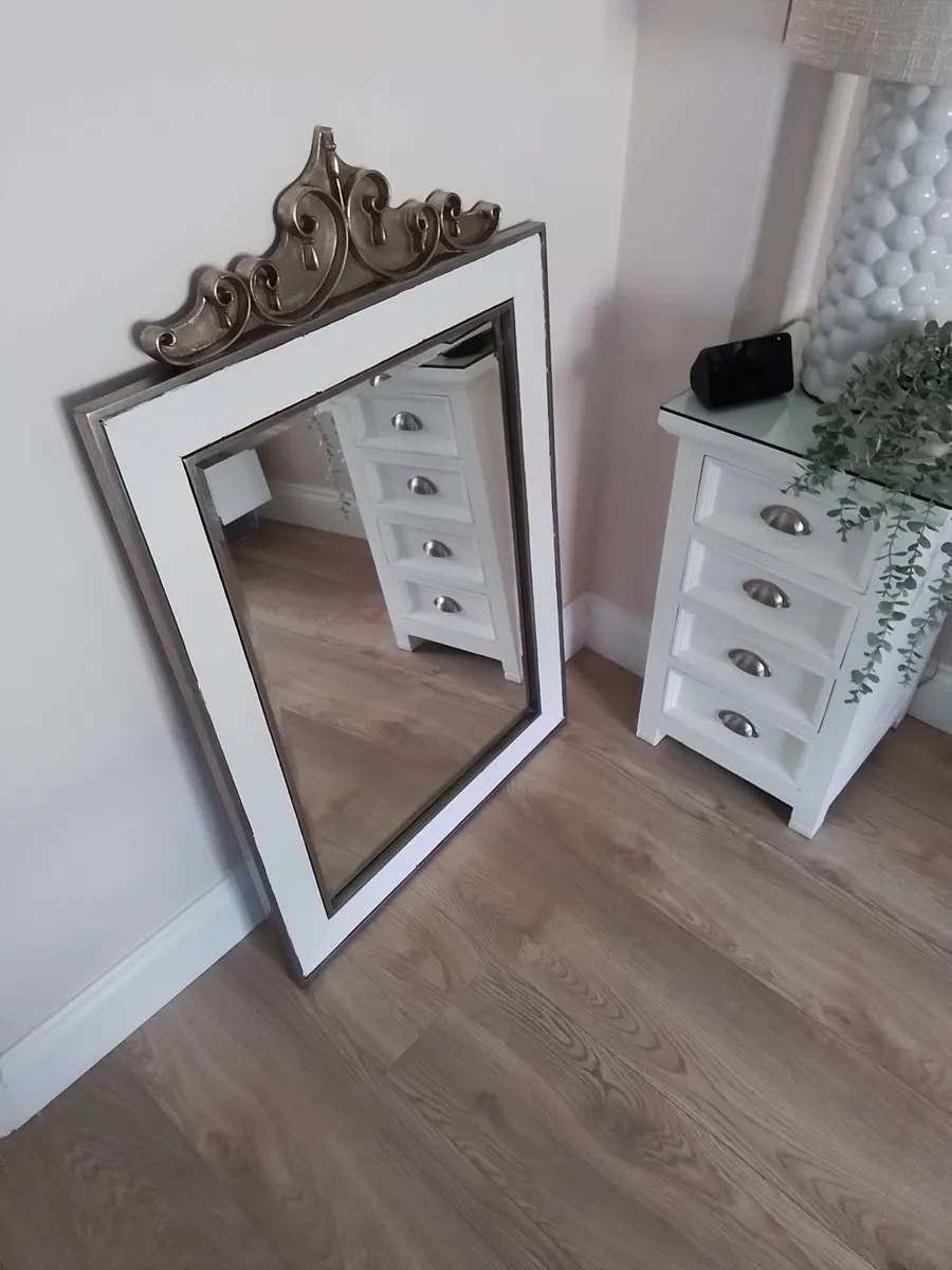 Large vintage mirror 115 x 74 cm