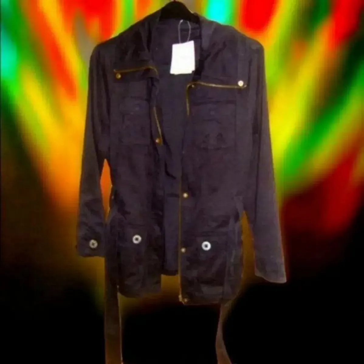 BNWT Harrods 'Safari' Style Jacket-Size 20 - Image 3