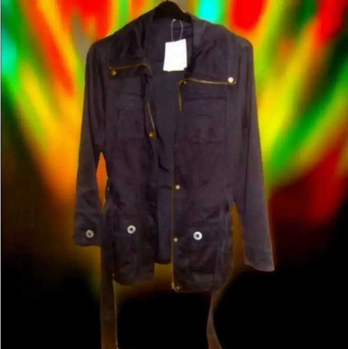 BNWT Harrods 'Safari' Style Jacket-Size 20 - Image 4