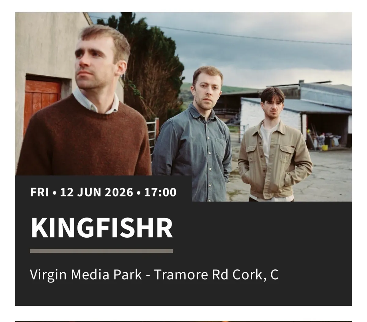 Kingfishr Tickets
