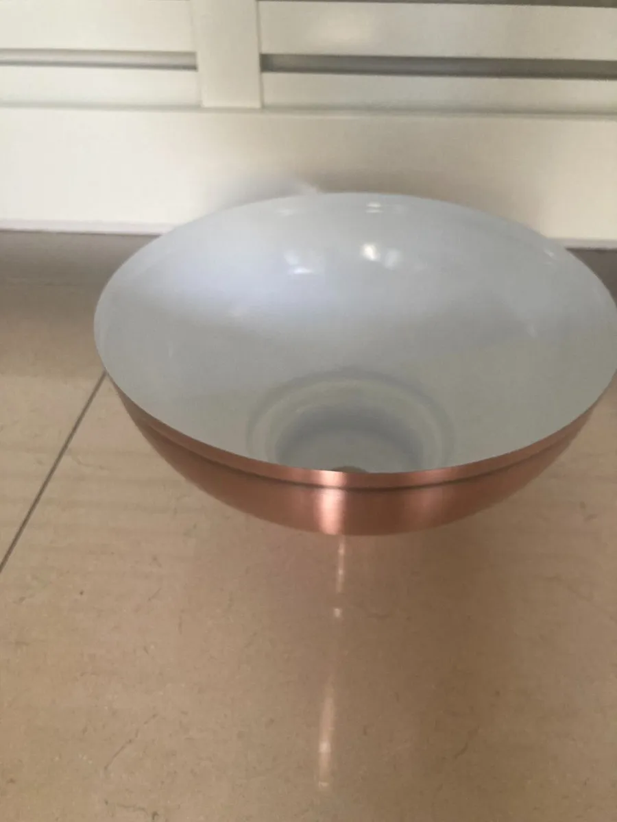 New Easy Fit Contemporary Metal Pendant Shade - Image 2