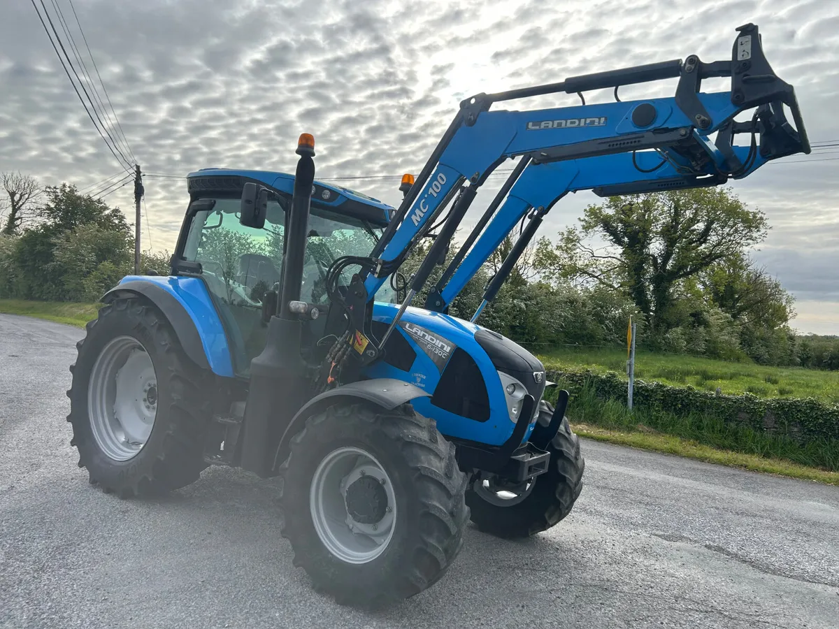 2018 Landini 6-130C with Loader - Image 3