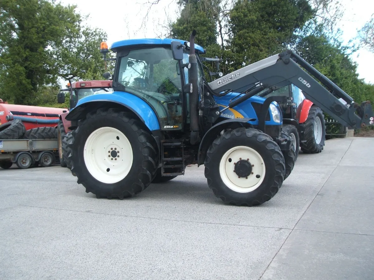 Late 2011 New Holland T6040 Elite with loader - Image 1