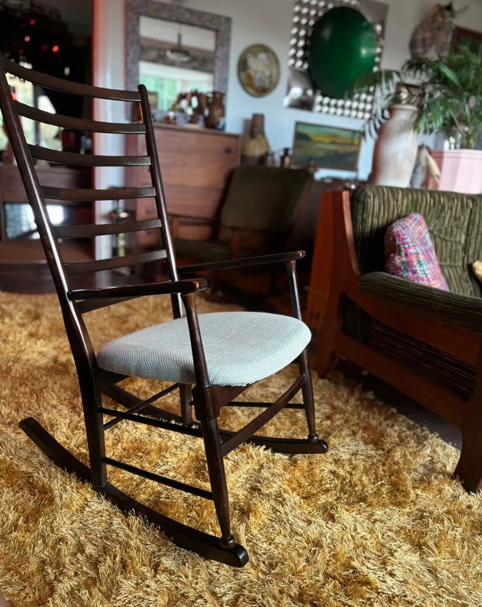 Mid Century Rocking Chair - Image 1