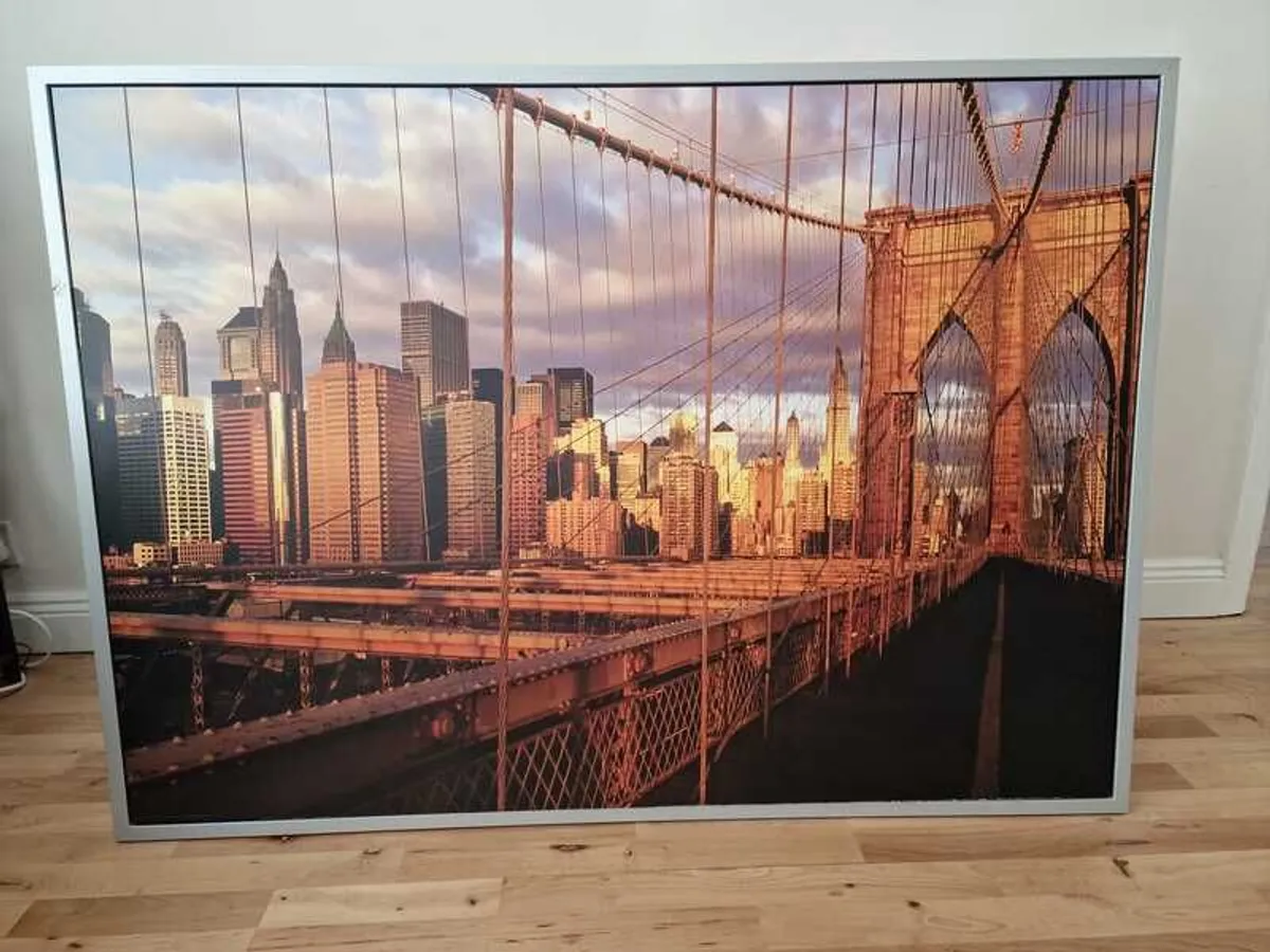 NYC Skyline Photograph Print - Image 1