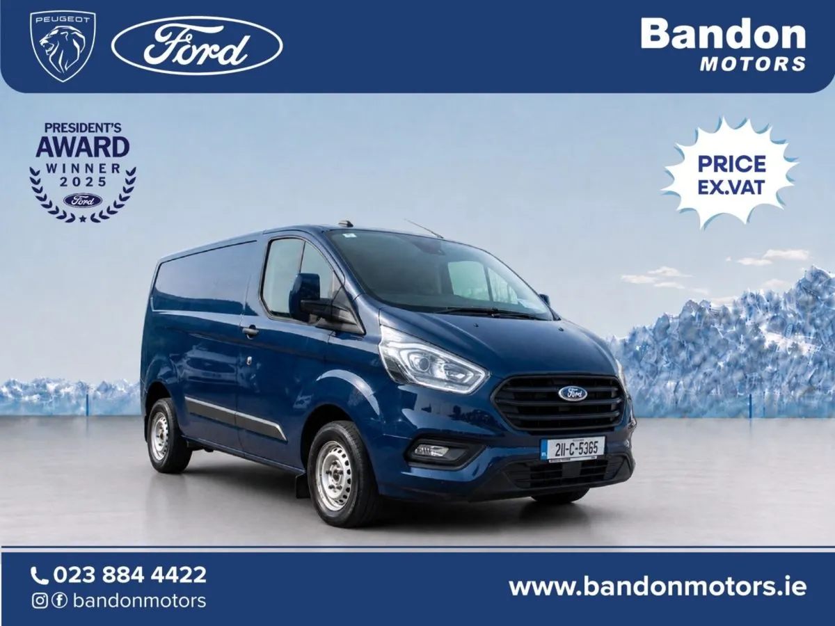 Ford Transit Custom 300S TREND 2.0 TD170. FULL SER - Image 1
