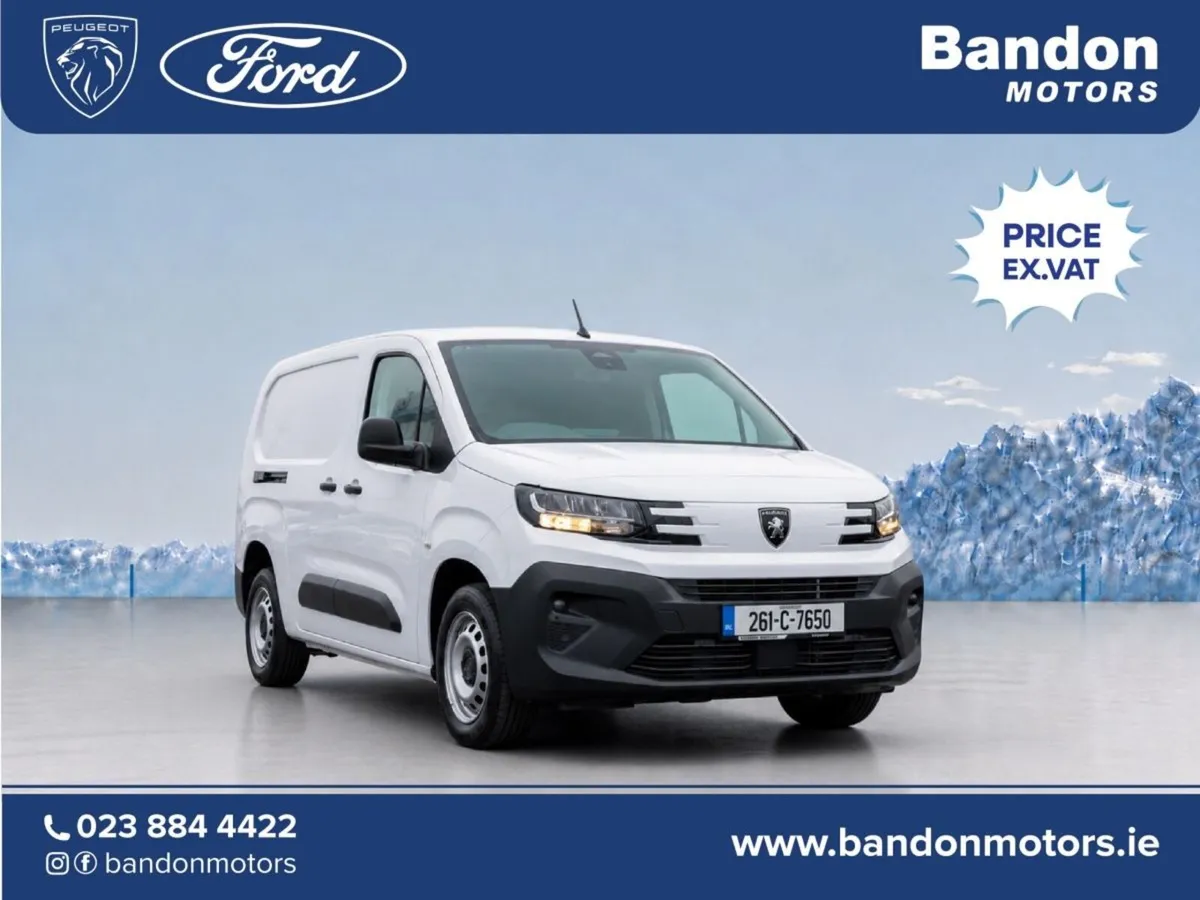 Peugeot Partner PARTNER PROF PLUS 1.5 HDI 100, 5 Y - Image 1