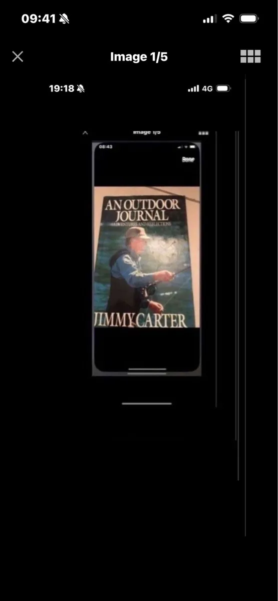 Autographed Jimmy Carter Book - Image 1