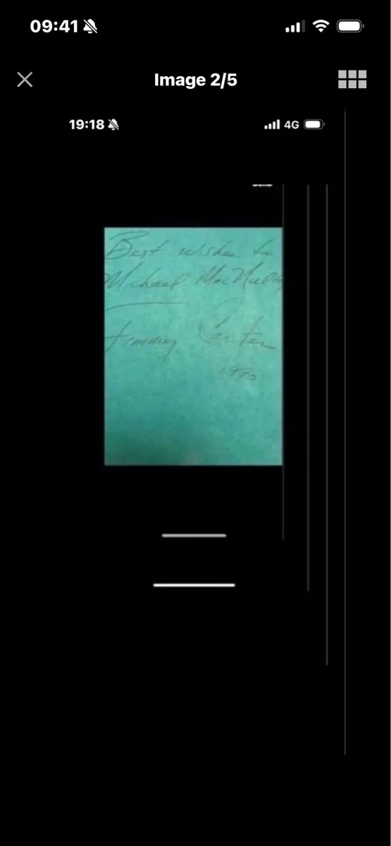 Autographed Jimmy Carter Book - Image 2