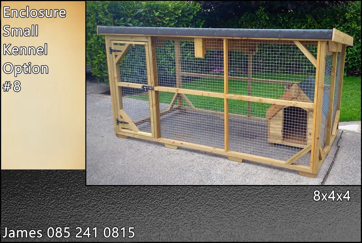 Dog Kennel With Enclosure - Image 4
