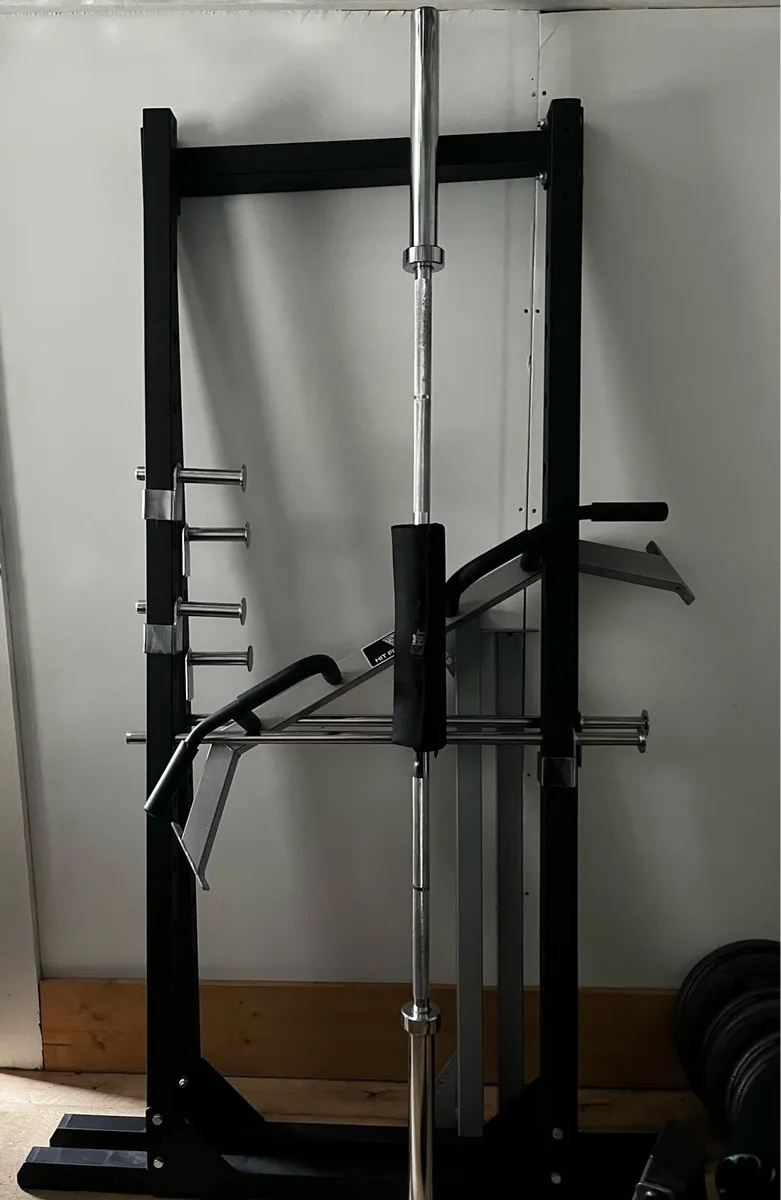 Rack. Cage. Olympic barbbell. 125kg Olympic. Bench - Image 1